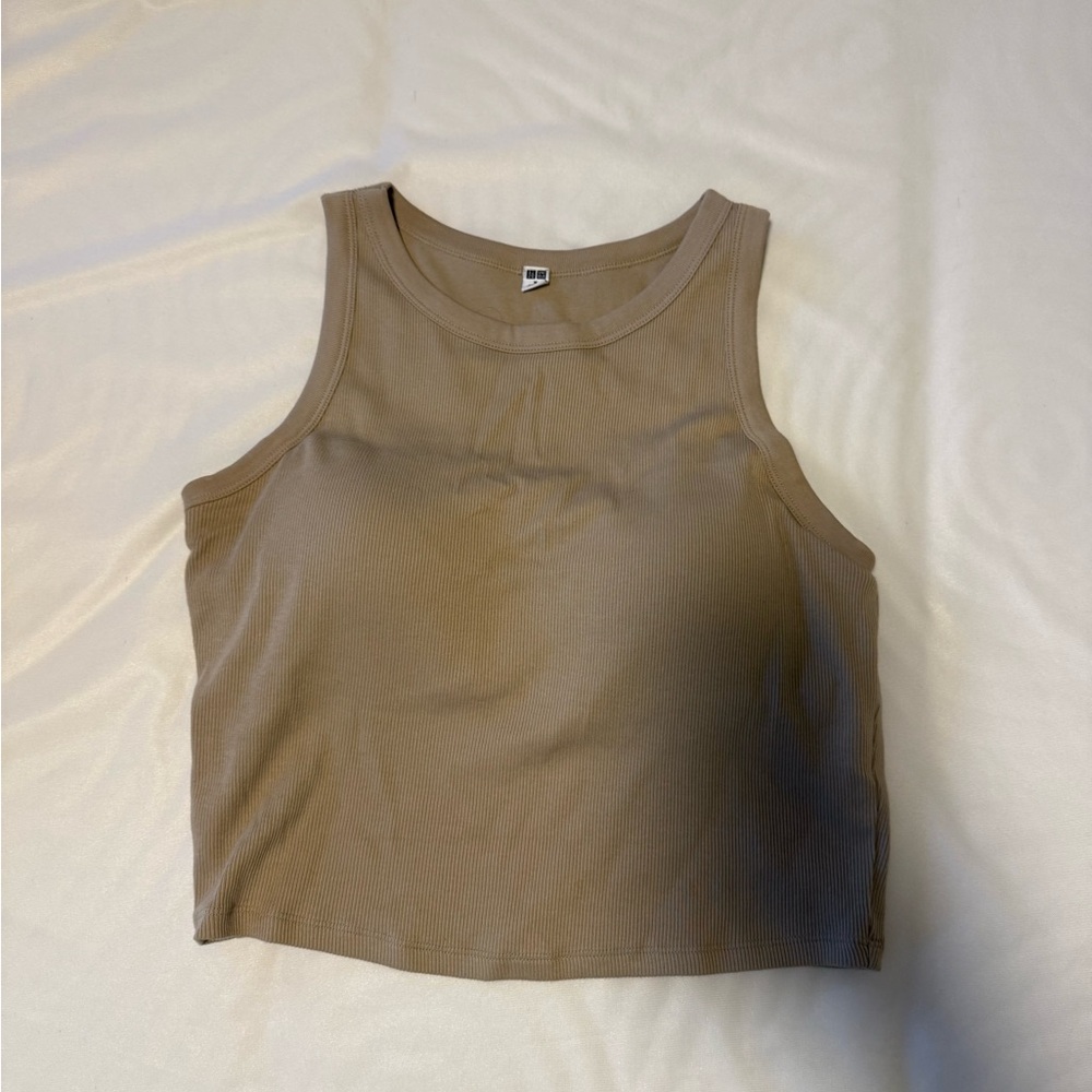 Uniqlo Women's Brown Tank Top